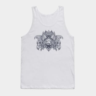 Lotus Mandala Persian Cat Tank Top